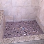 Shower Drain with Custom Granite Flooring NJ